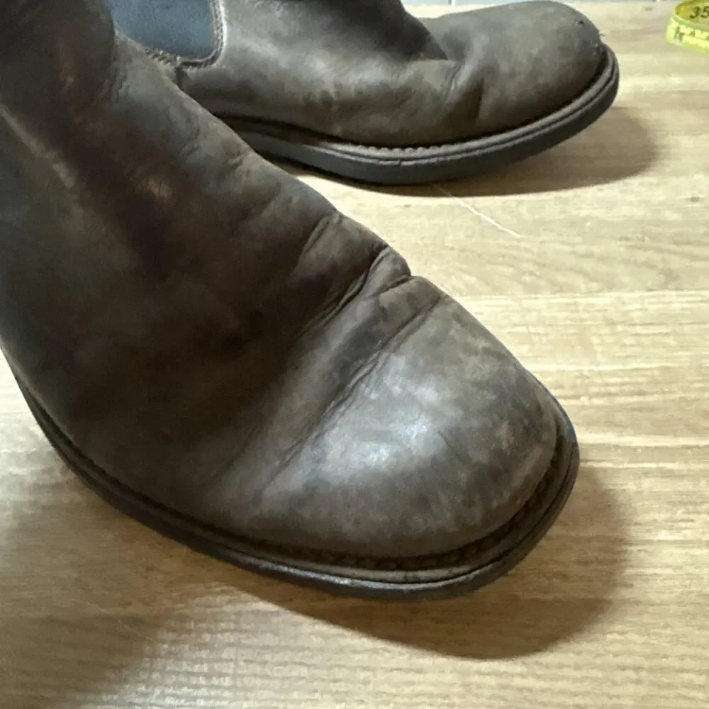 Timberland Mens Leather Chelsea Boots Size 10M 86550 1778 A3